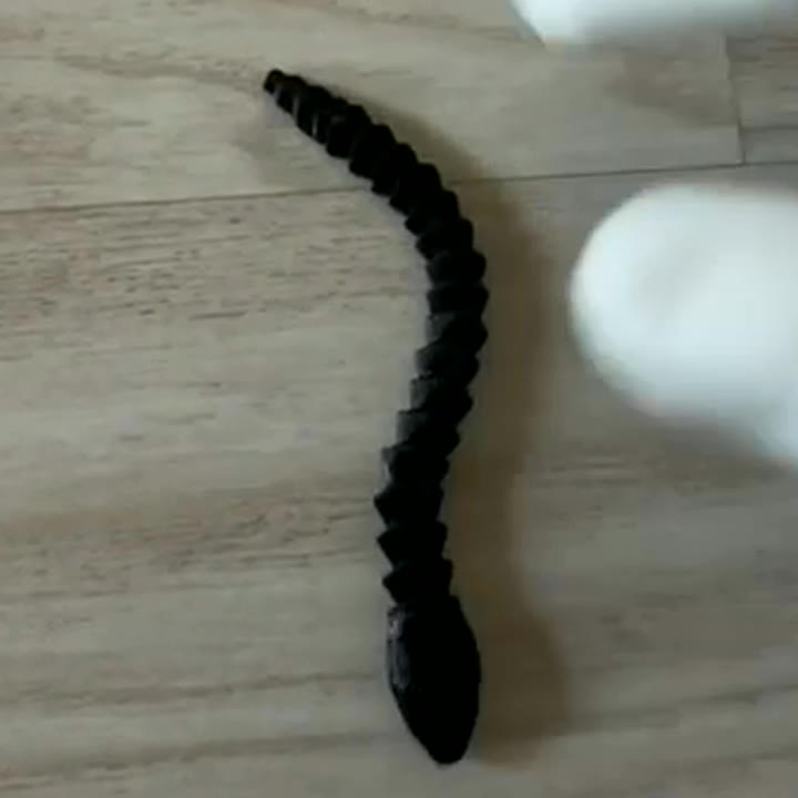 Articulated Snake Dragon 3D printed toy, AED 8