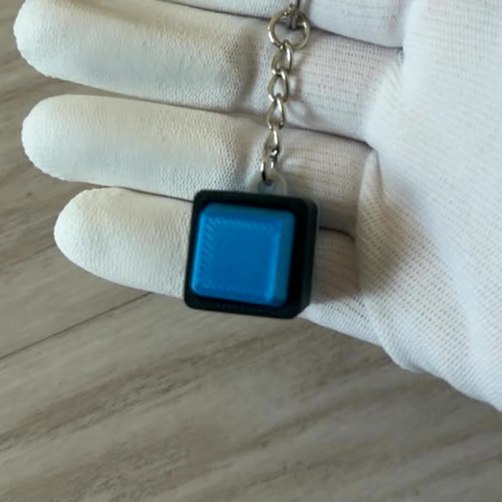 Keychain Clicker 3D printed toy, AED 12