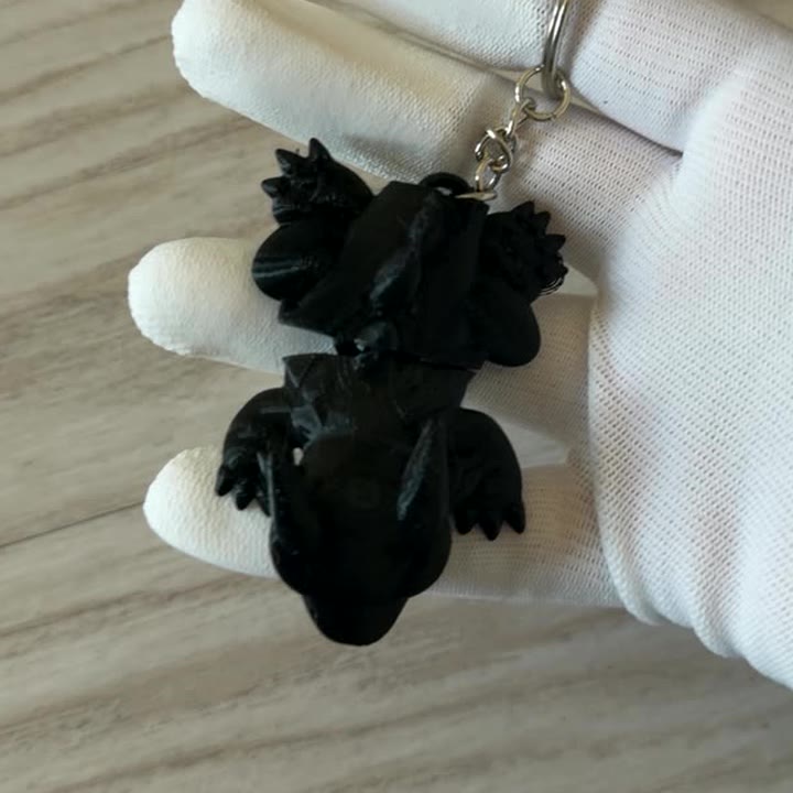 Lizard Dragon Keychain 3D printed toy, AED 10